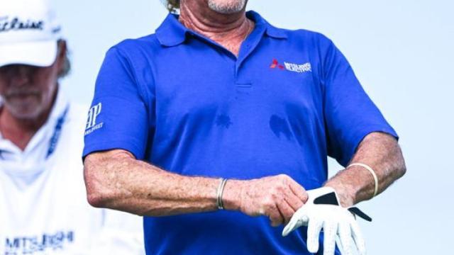 Miguel Ángel Jiménez, en el Mitsubishi Electric Championship