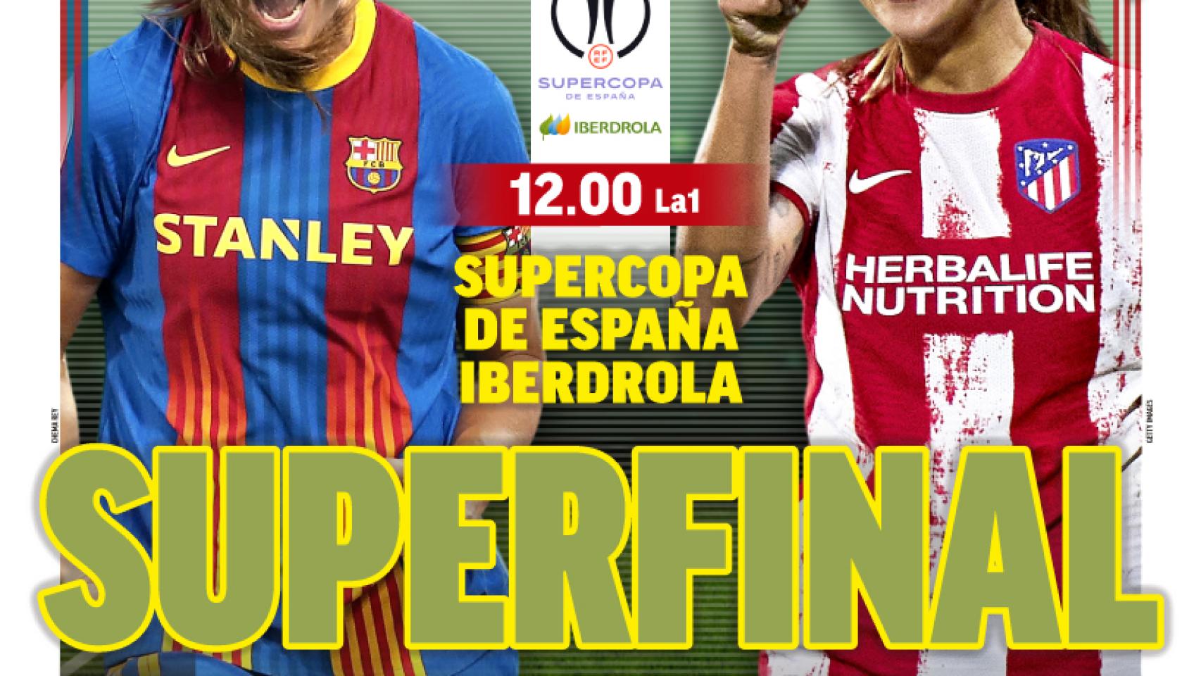La portada del diario MARCA (23/01/2022)