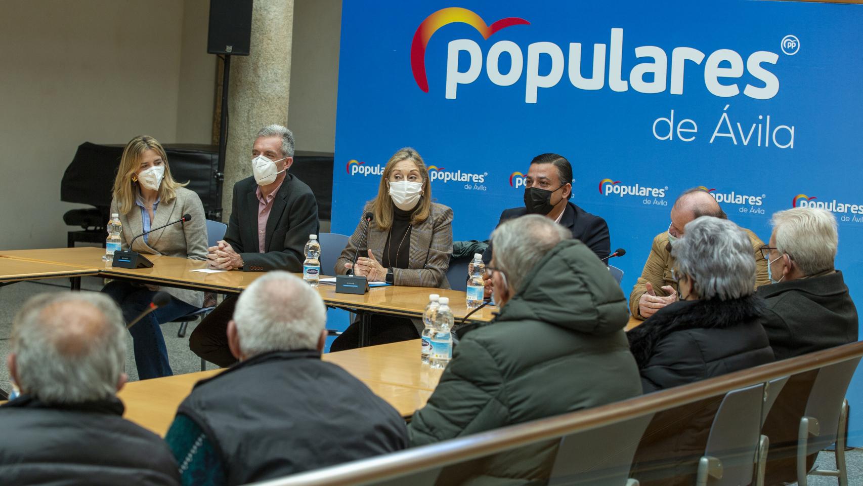 Ana Pastor en el acto de la candidatura del PP de Ávila a las Cortes de Castilla y León / Ricardo Muñoz Estudio's ICAL