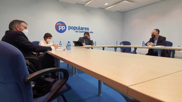 Reunión celebrada entre el CSIF y el PP