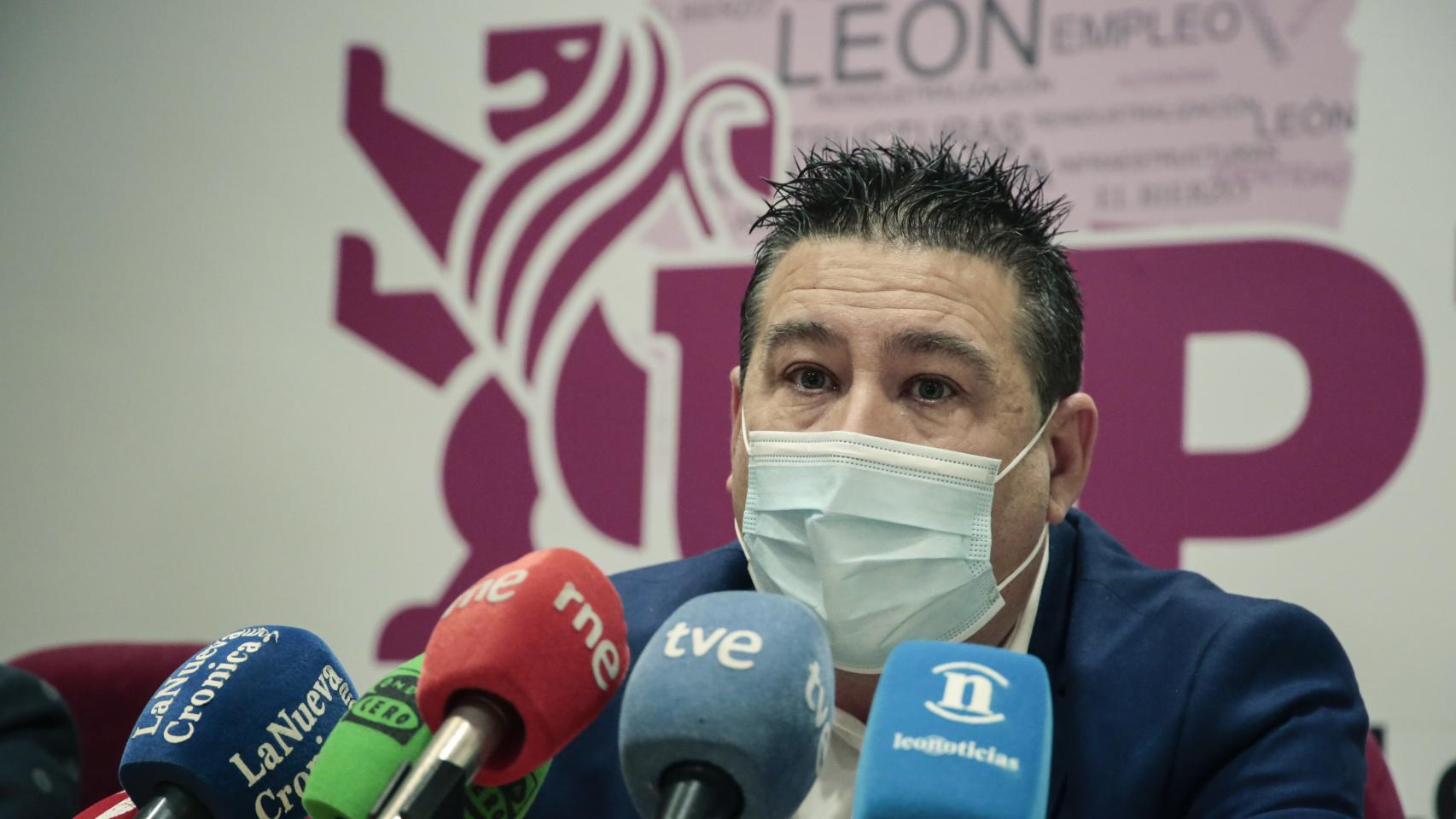 El candidato a las Cortes de Castilla y León, Luis Mariano Santos / Campillo ICAL