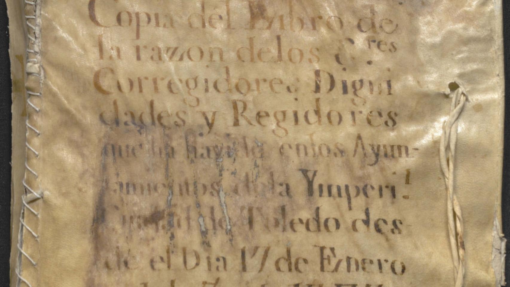 Autoridades de Toledo entre los siglos XV y XVIII. Foto: Ayuntamiento de Toledo