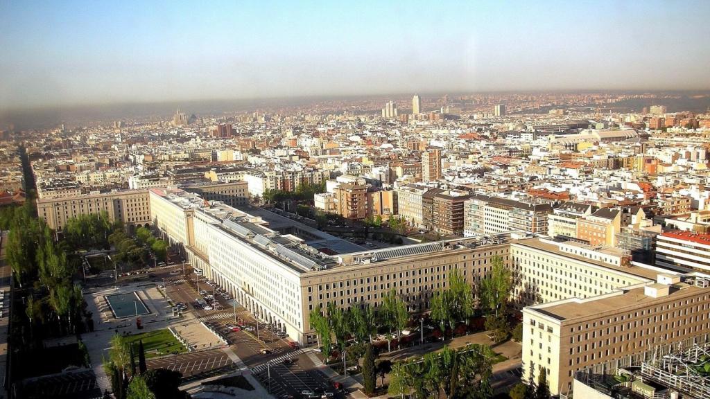 Vista general del distrito de Chamberí, en Madrid.