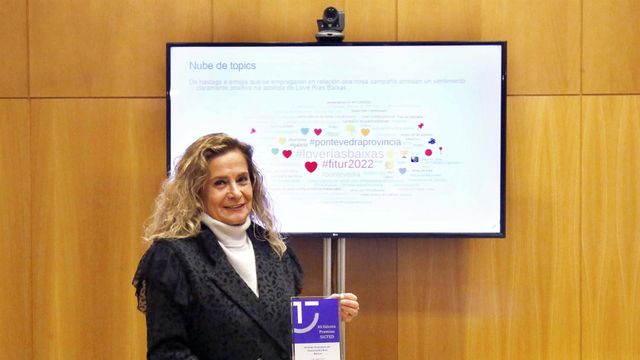 La presidenta de la Diputación de Pontevedra, Carmela Silva.