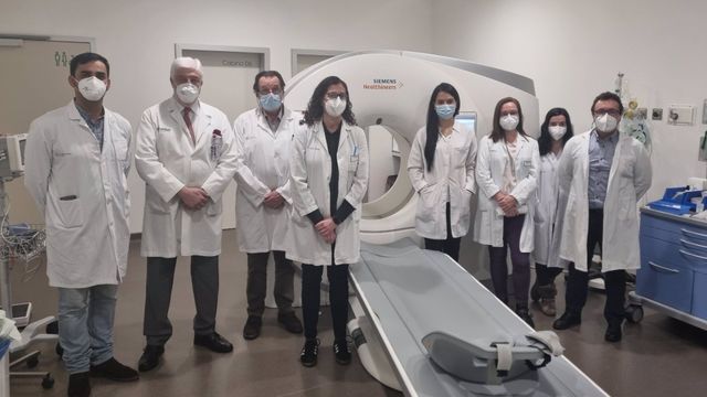 Equipo de la Unidad de Imagen Cardíaca del Hospital Álvaro Cunqueiro de Vigo.
