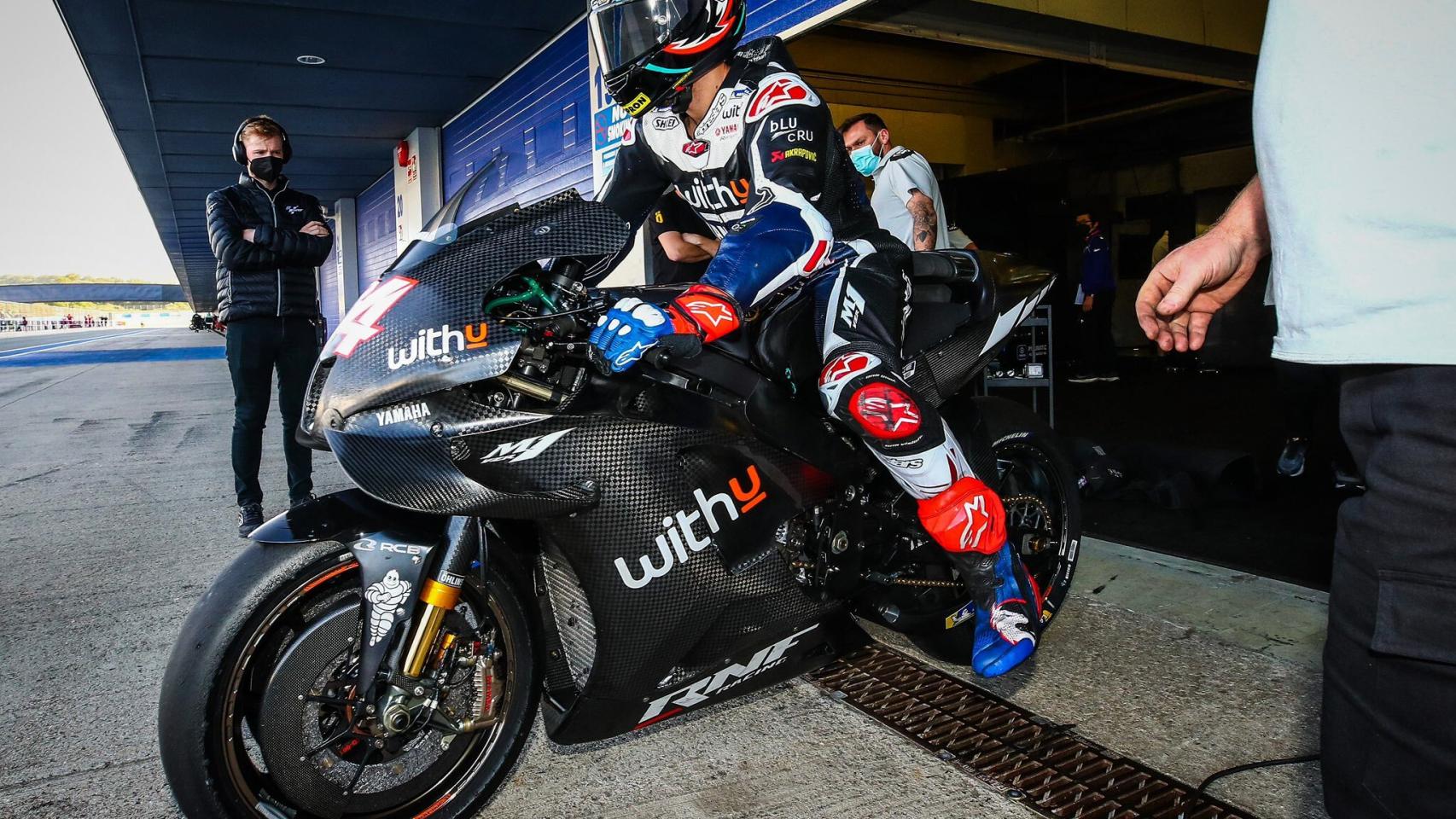 Andrea Dovizioso, en la moto de RNF Racing