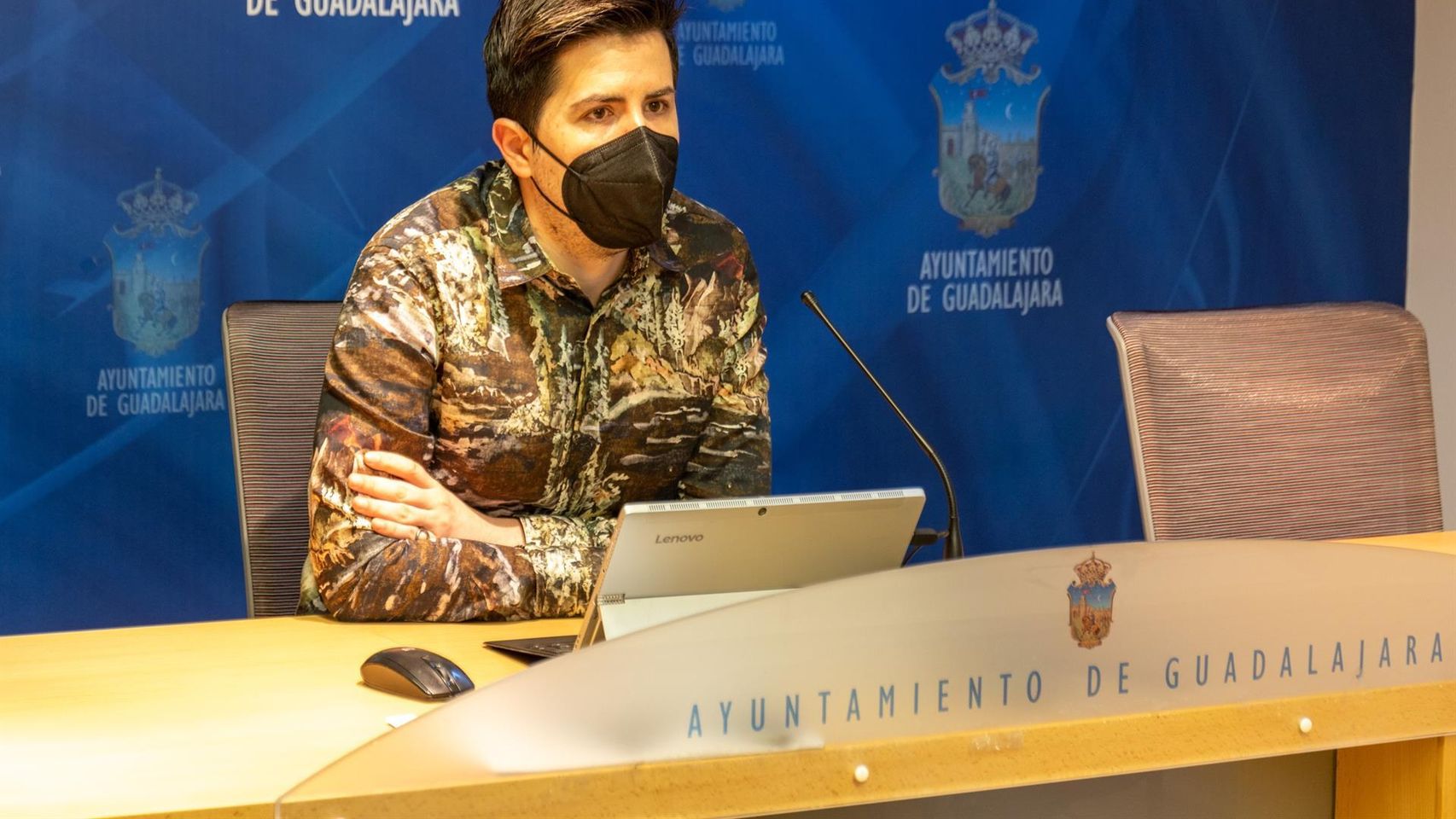 Ignacio de la Iglesia, concejal de Bienestar Social de Guadalajara. Foto: Ayuntamiento de Guadalajara
