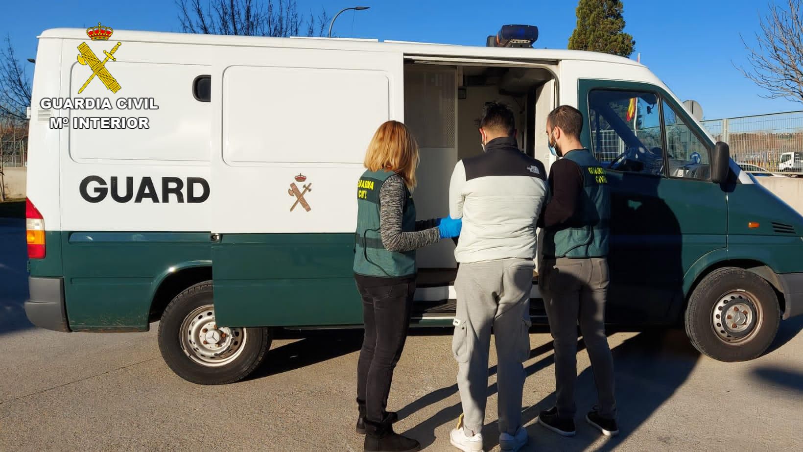 Imagen facilitada por la Guardia Civil