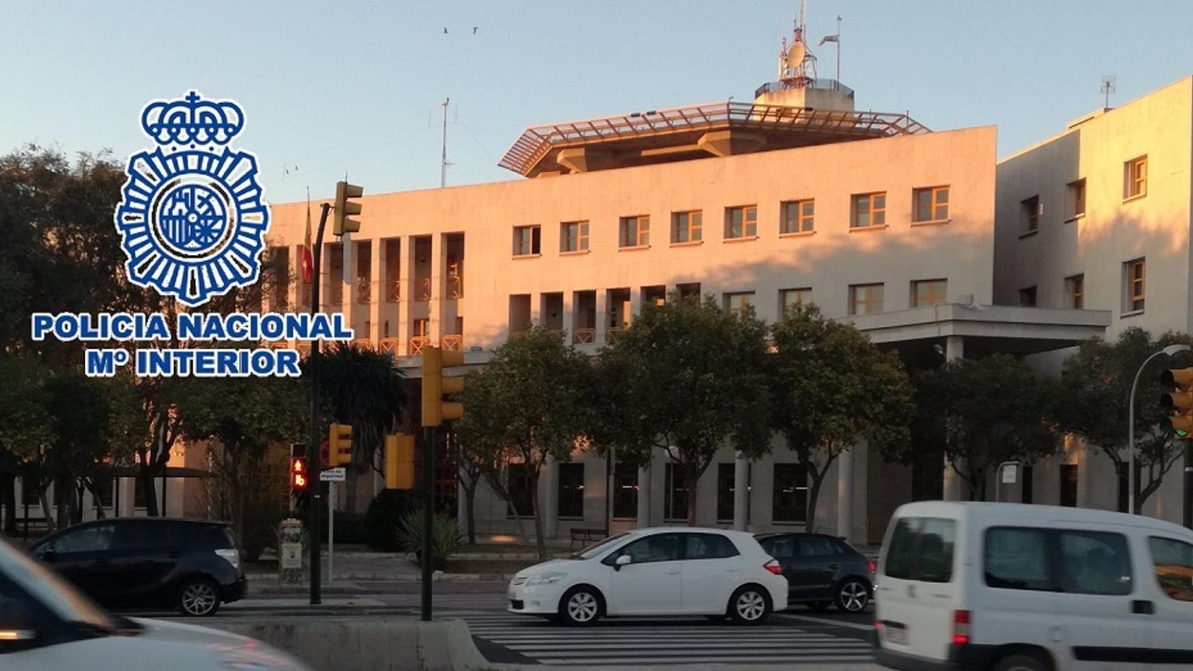 Comisaría de la Policía Nacional de Málaga, en una imagen.