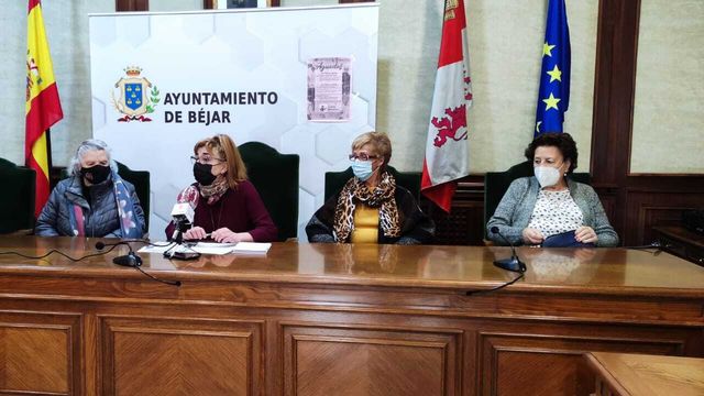 Presentación de la fiestas de 'las águedas' en Béjar