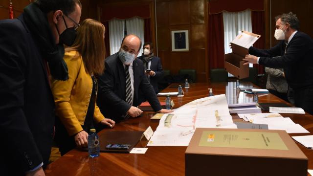 El ministro de Cultura y Deporte, Miquel Iceta en Zamora