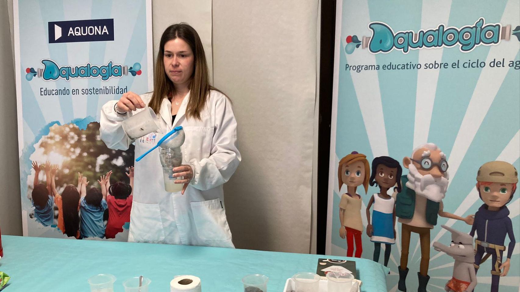 Imagen de uno de los cursos de Aquona anteriores