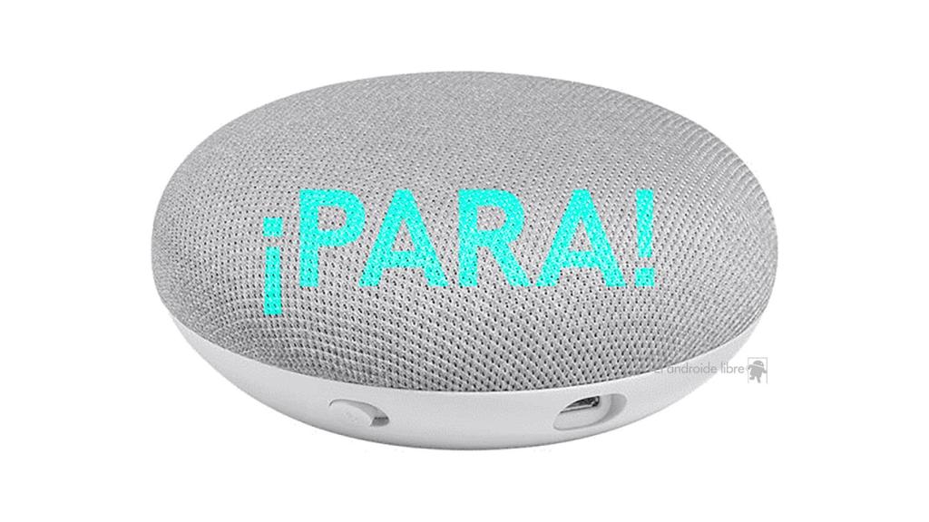 Ya puedes decir para a Google Assistant para silenciarlo y así dejar de usar el Ok, Google