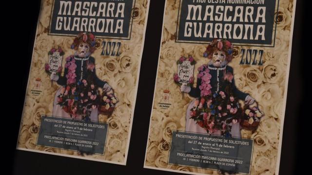 Cartel de la Máscara Guarrona. Foto: Ayuntamiento de Daimiel