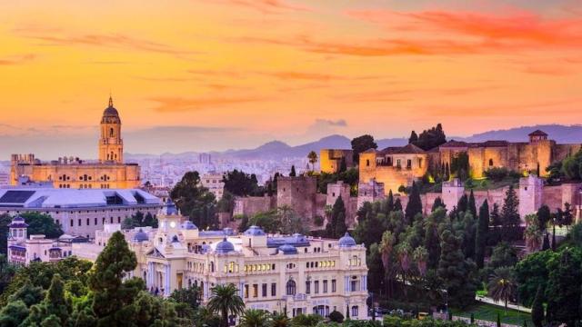 Vista de Málaga, que quiere organizar la Expo Internacional del año 2027.