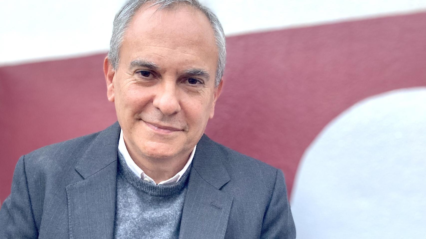 Ek escritor Pablo D'Ors, en una imagen antes de su encuentro en Málaga.