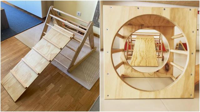 Dos de los juegos elaborados por Ismael Cambón.