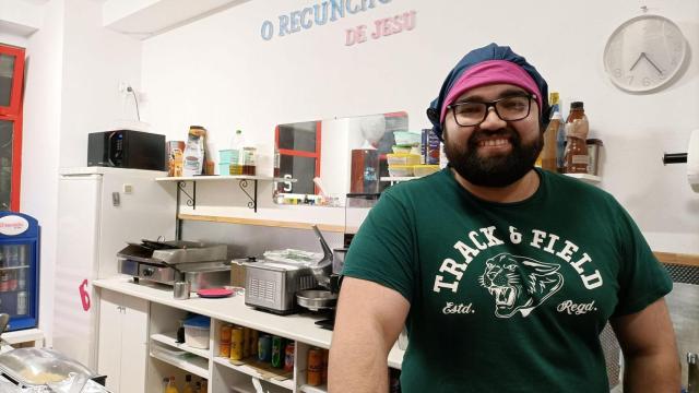 Jesús Rodríguez, propietario de O Recuncho de Jesu