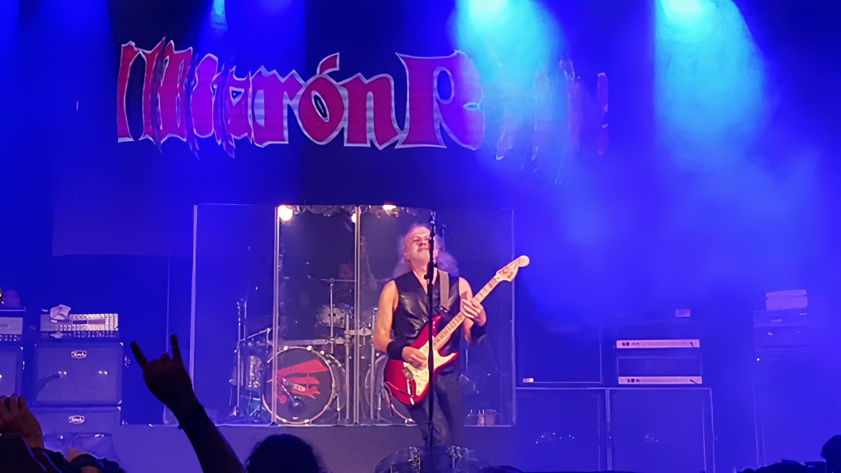 Barón Rojo en concierto.