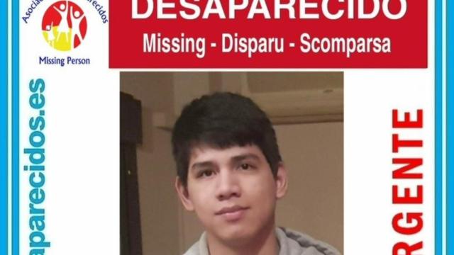 Piero Salvador desapareció en Seseña el pasado día 22.