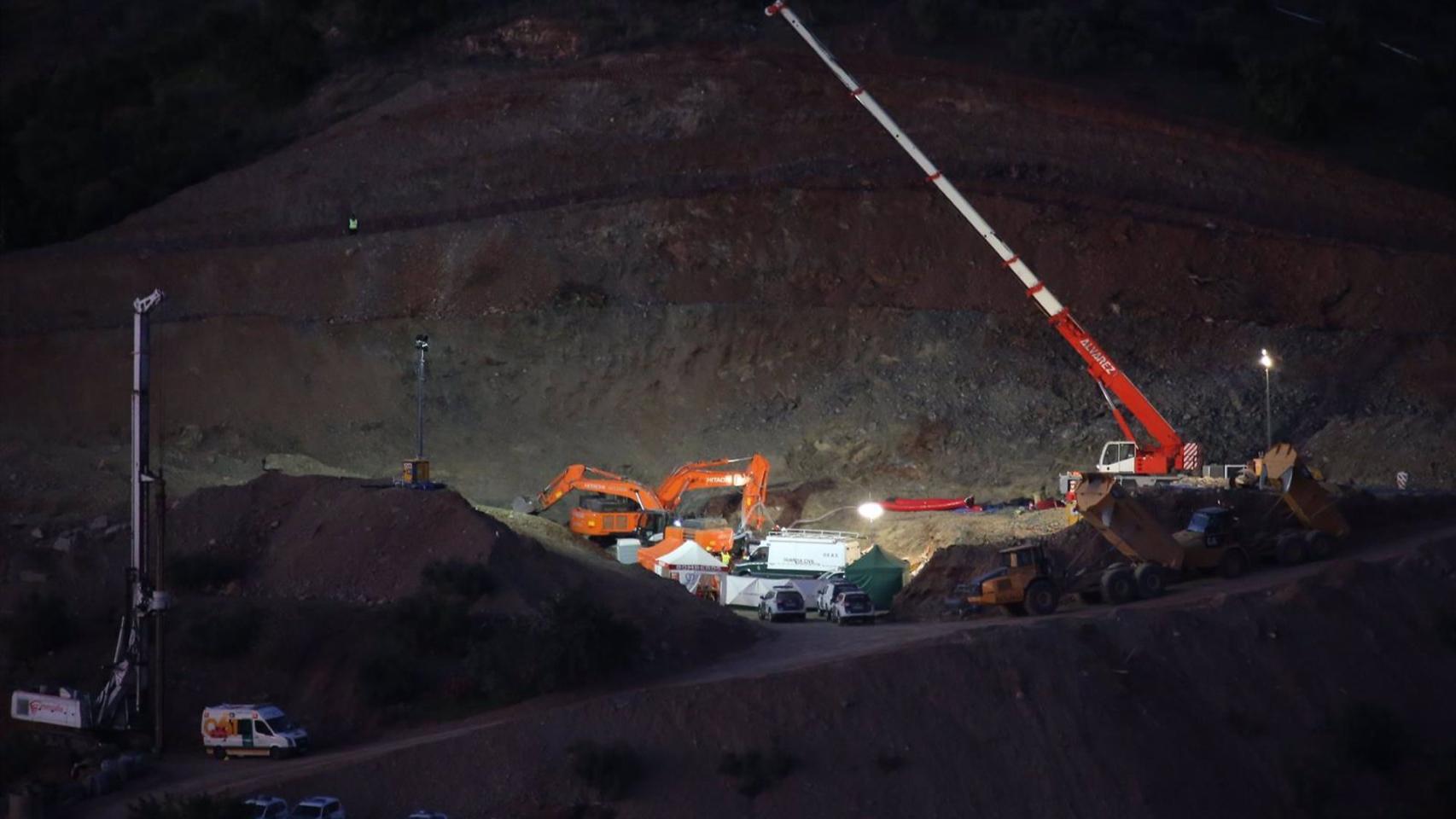 Imagen de archivo del rescate de Julen.