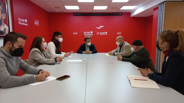 Reunión socialista con los balnearios de Ledesma y Retortillo