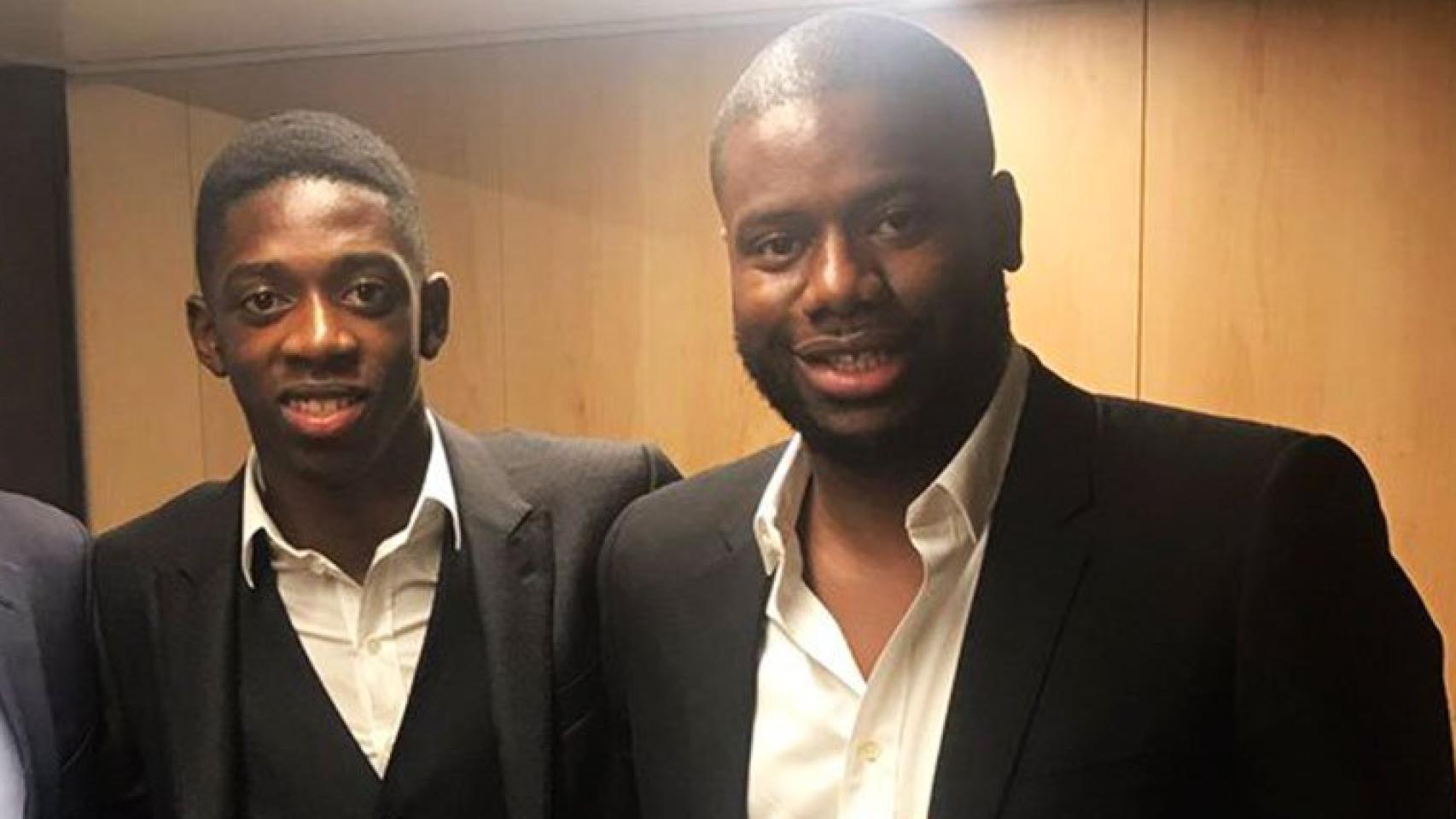 Ousmane Dembélé y Moussa Sissoko