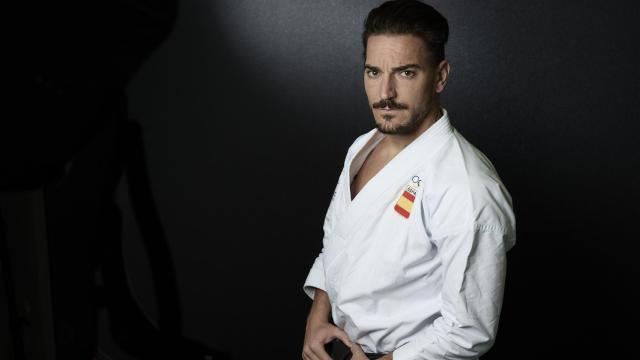 El karateca español Damián Quintero