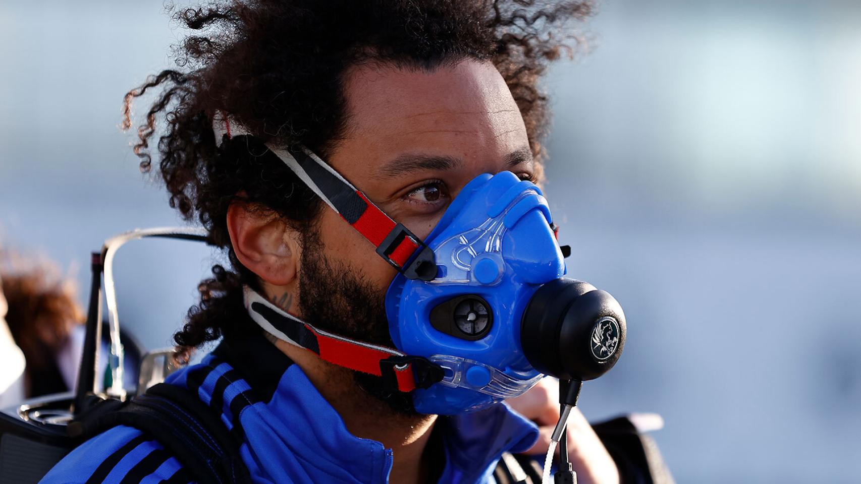 Marcelo, durante la prueba de esfuerzo.