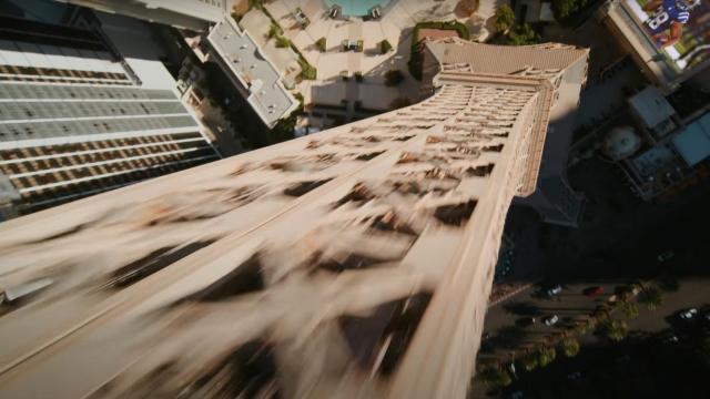 El impresionante vídeo de un vuelo de un dron para promocionar la Super Bowl