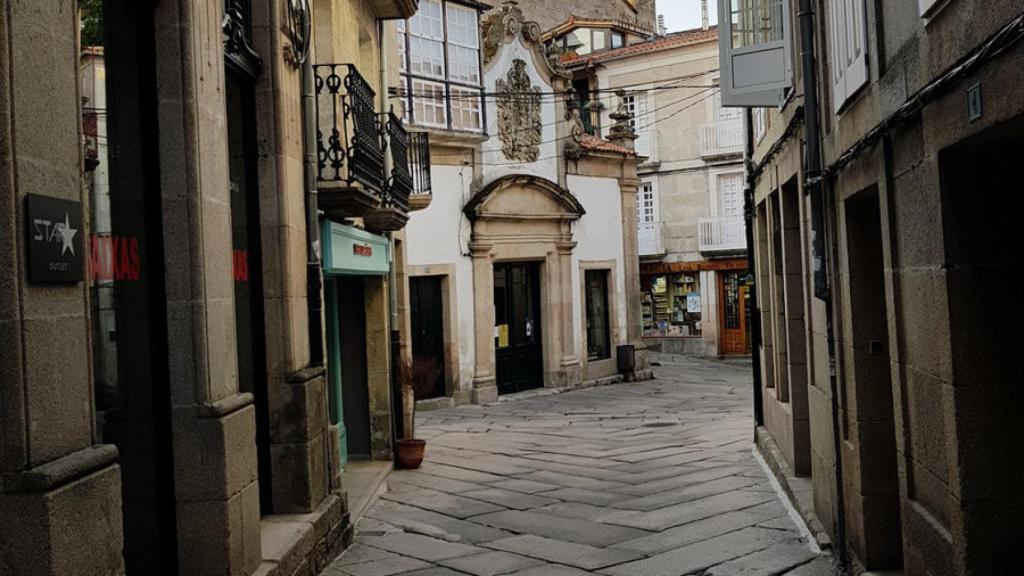 Zona de tiendas de Allariz