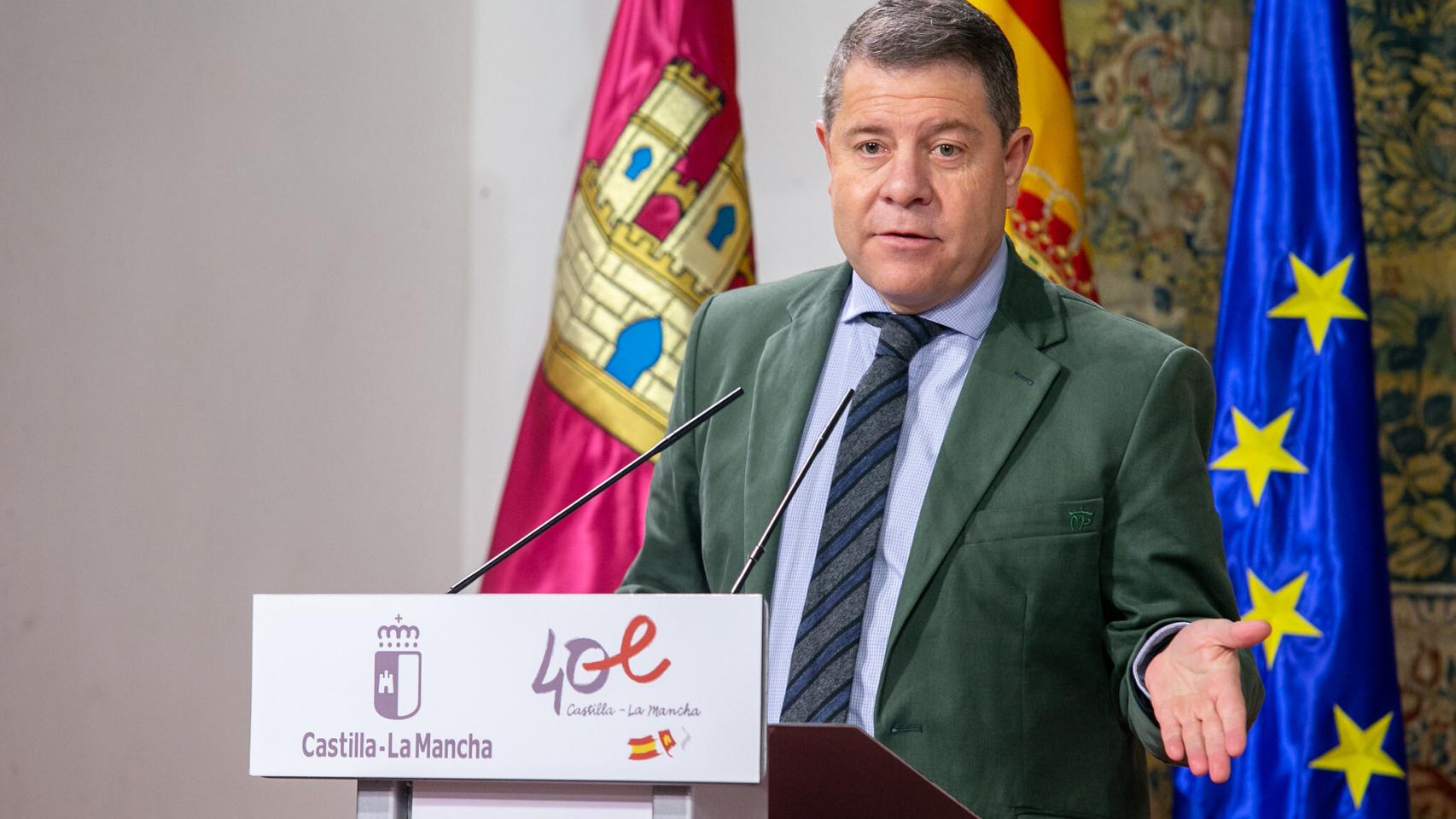 Emiliano García-Page, presidente de Castilla-La Mancha