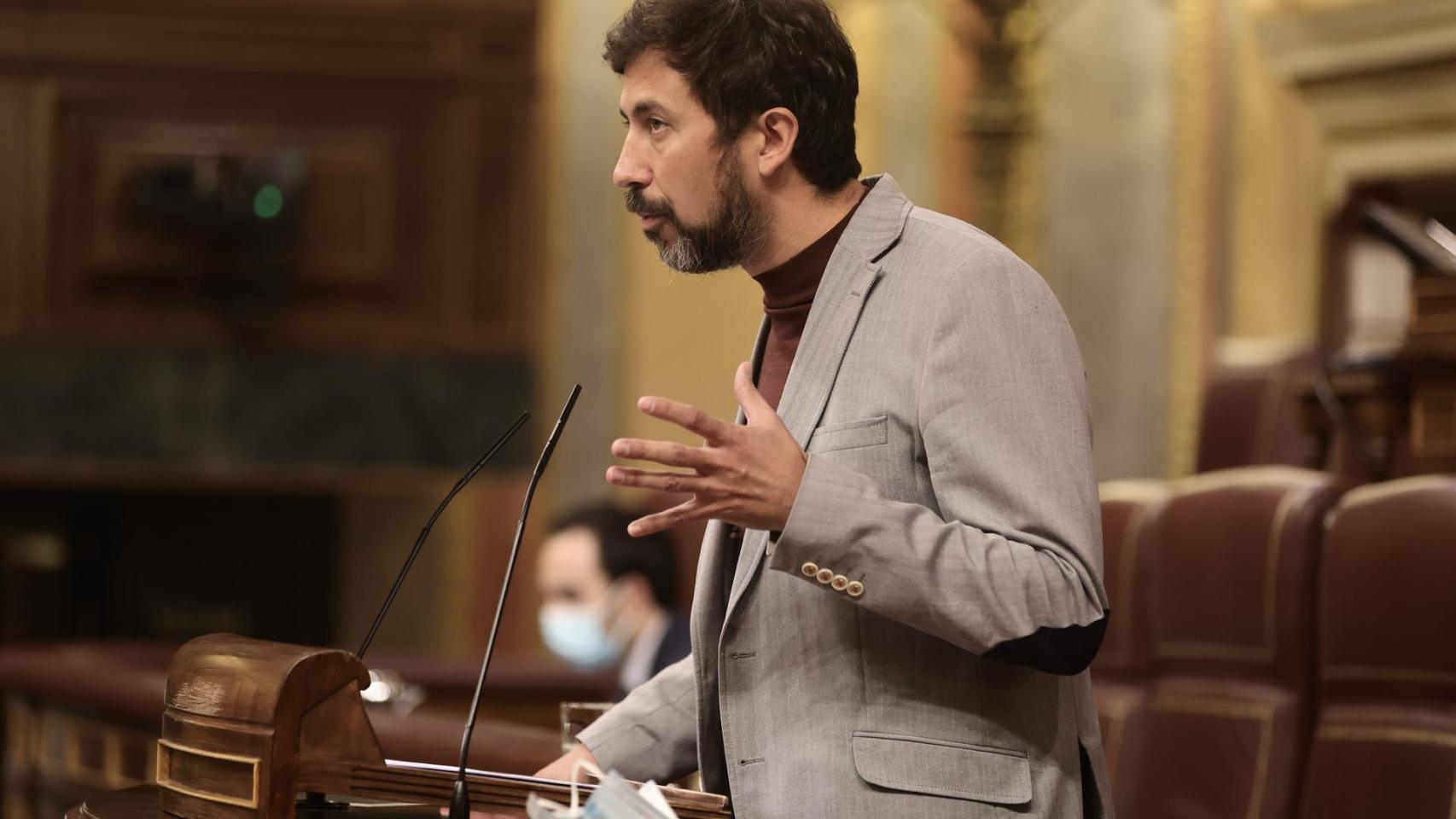 El diputado de Galicia En Común, Antonio Gómez-Reino en una foto de archivo.