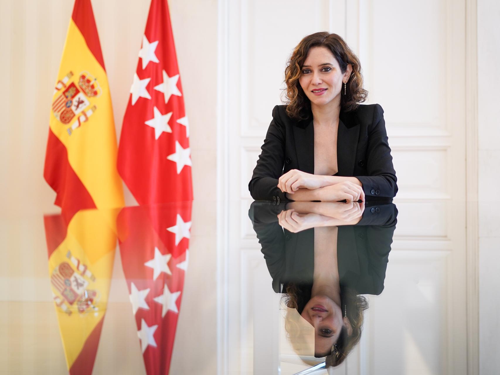 La presidenta de la Comunidad de Madrid, Isabel Díaz Ayuso.