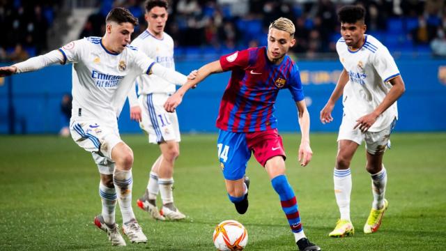 Barça B y Real Madrid Castilla se enfrentan en el MiniClásico