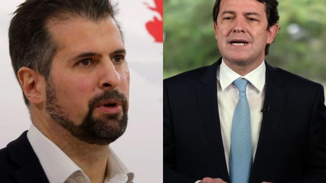 Luis Tudanca y Alfonso Fernández Mañueco