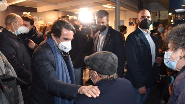 José María Aznar, en Valladolid