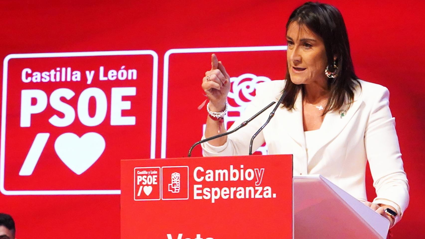 Ana Sánchez, durante su intervención