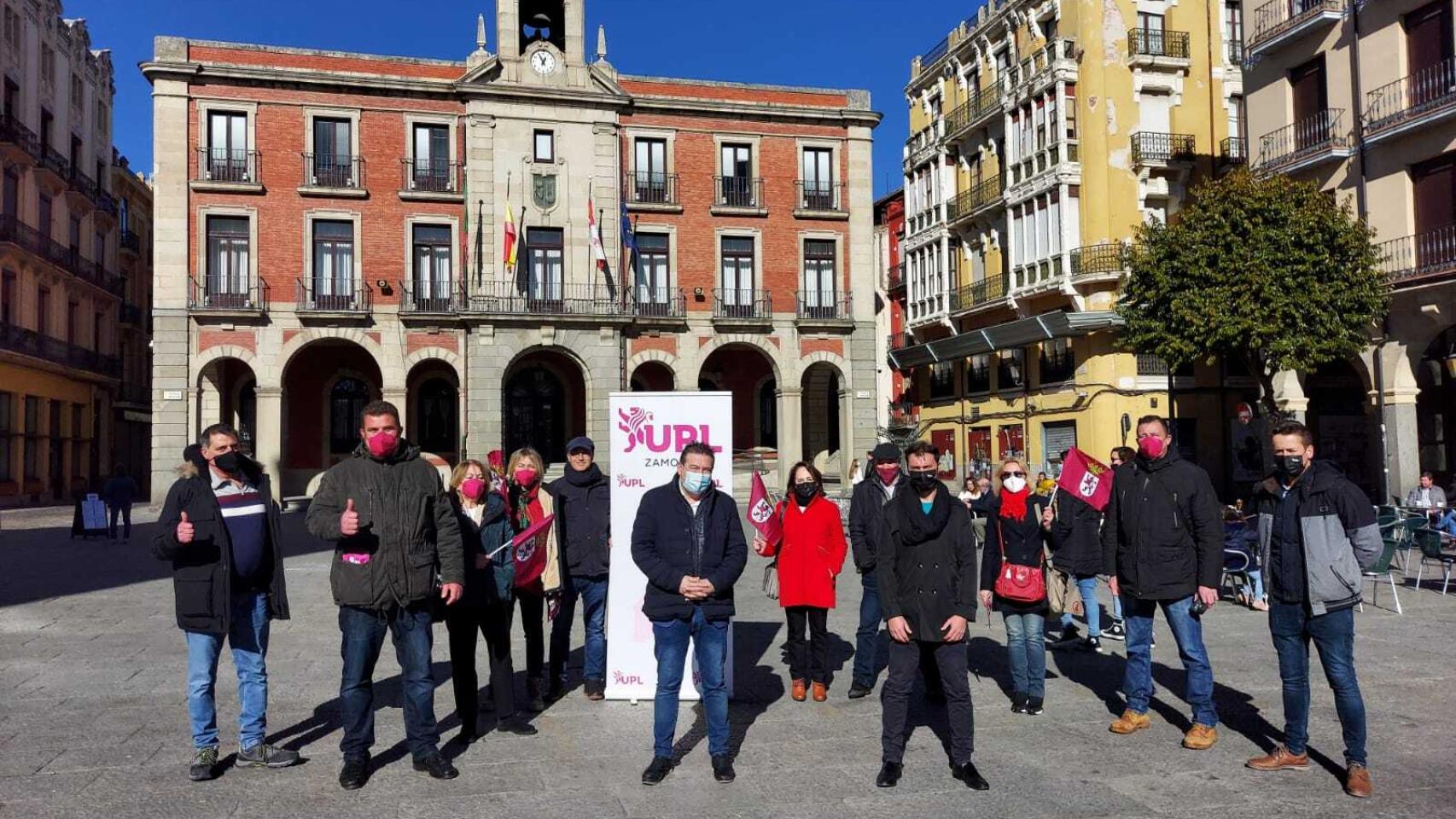 Imagen de archivo del acto de presentación de las medidas propuestas por UPL para las elecciones del 13 de febrero.