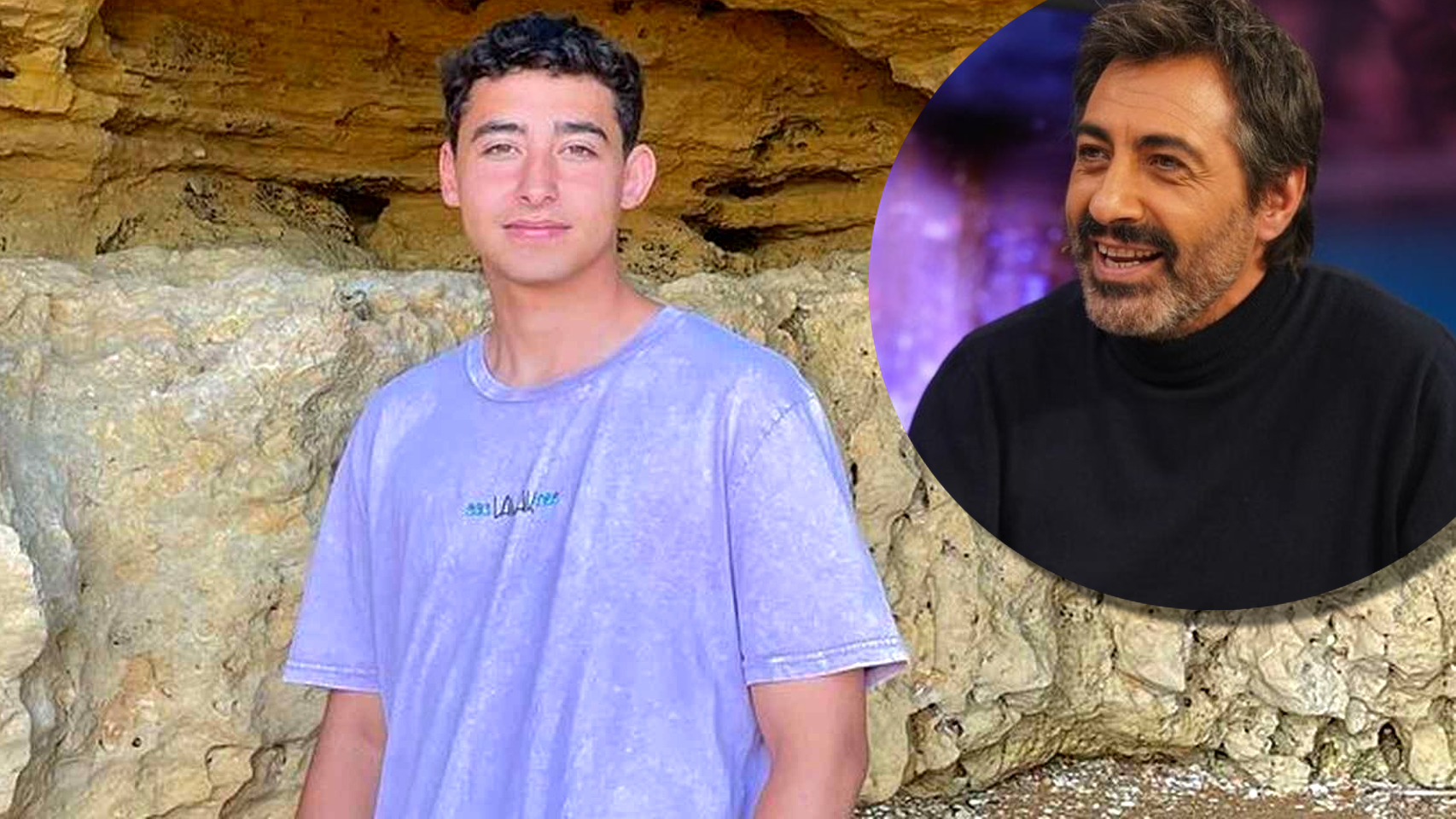 Juan del Val y su hijo, Juan, en un montaje de Jaleos.