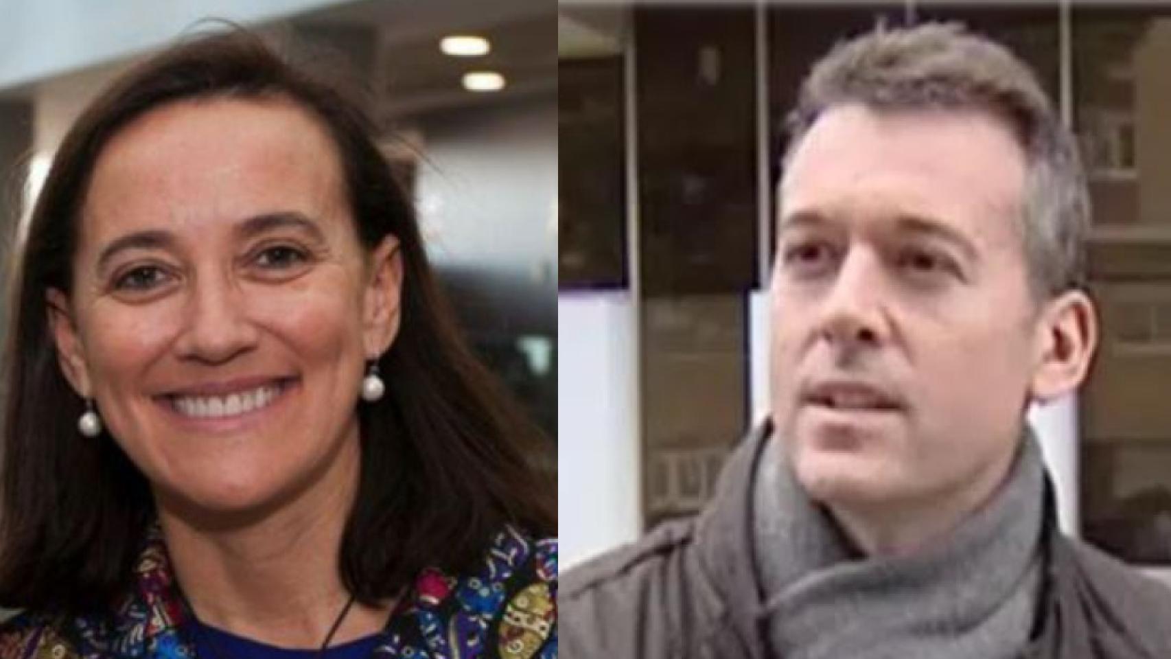 Blanca Clavijo, la cabeza de la trama fallecida en 2014, y su mano derecha, el condenado Jaime Conde.