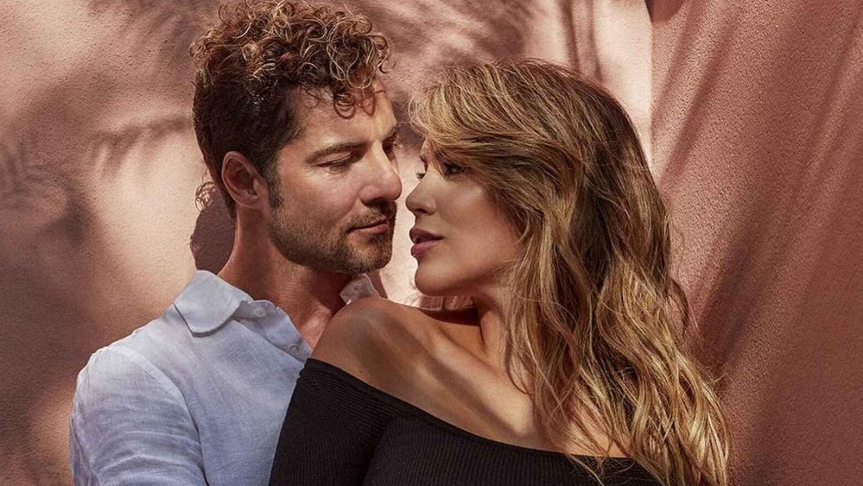 David Bisbal y Rosanna Zanetti, en una imagen de sus redes sociales.