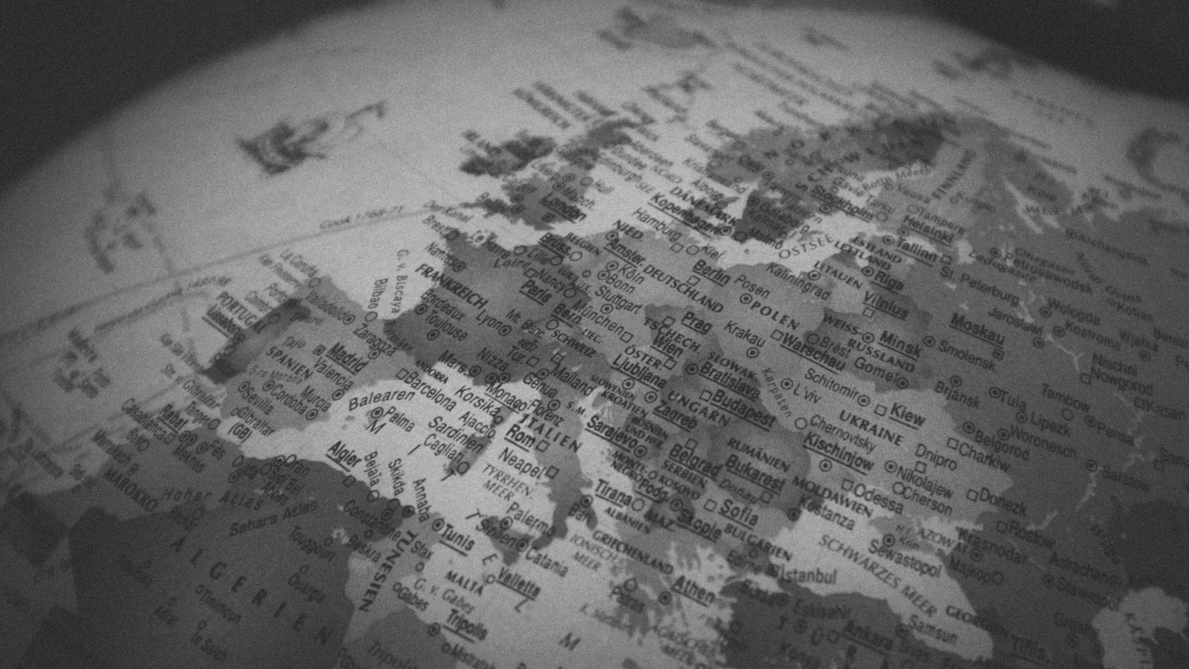 Mapa de Europa.