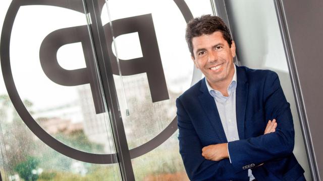 El presidente de la Diputación de Alicante y presidente del PPCV, Carlos Mazón.
