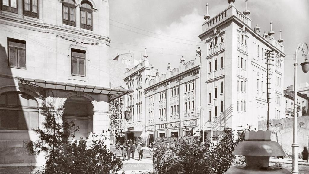 El cine Ideal de Alicante en una imagen de 1926.