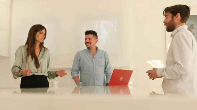 Alma, Pablo y Alejandro, fundadores del CIJE.