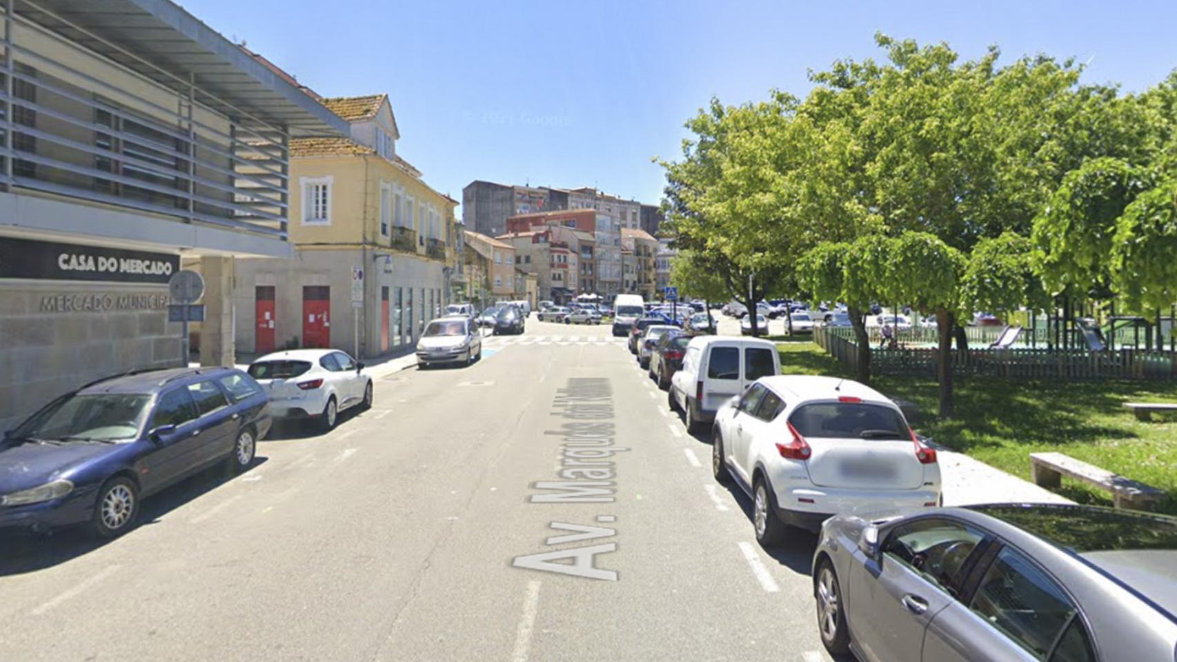 venida Marqués de Valterra, en Pontevedra.