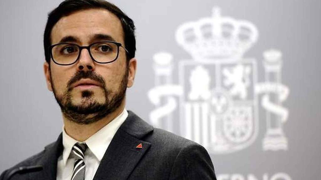 Alberto Garzón, ministro de Consumo del Gobierno de España.
