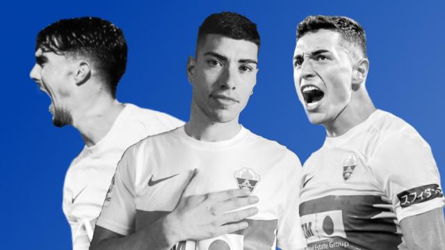 Las tres incorporaciones del Elche en el mercado de invierno.