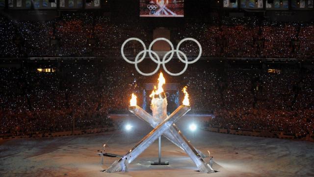 Una imagen de la ceremonia de inauguración de los Juegos Olímpicos de Vancouver 2010.
